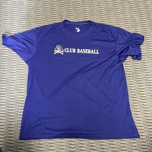 East Carolina Club Baseball : Badger Adult Short Sleeve Ombre Tee